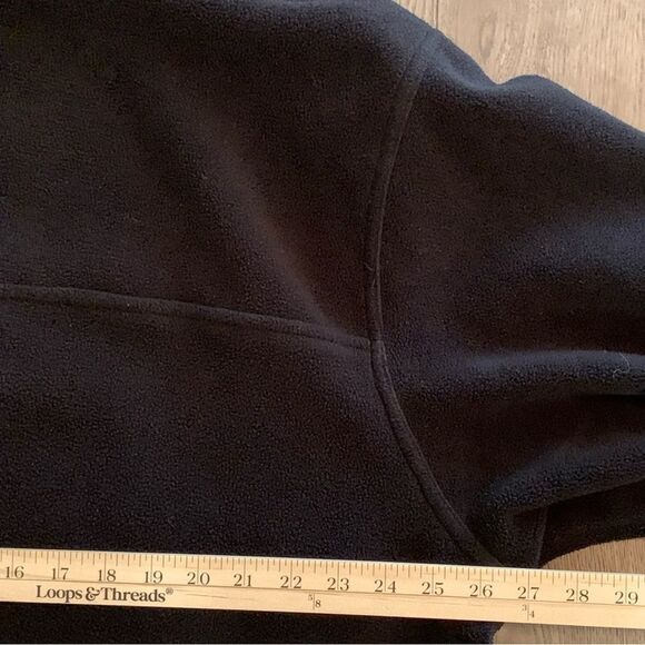 TIMBERLINE COLORADO FLEECE JACKET MENS XL BLACK QUARTER ZIP PULL ON. - Picture 12 of 15